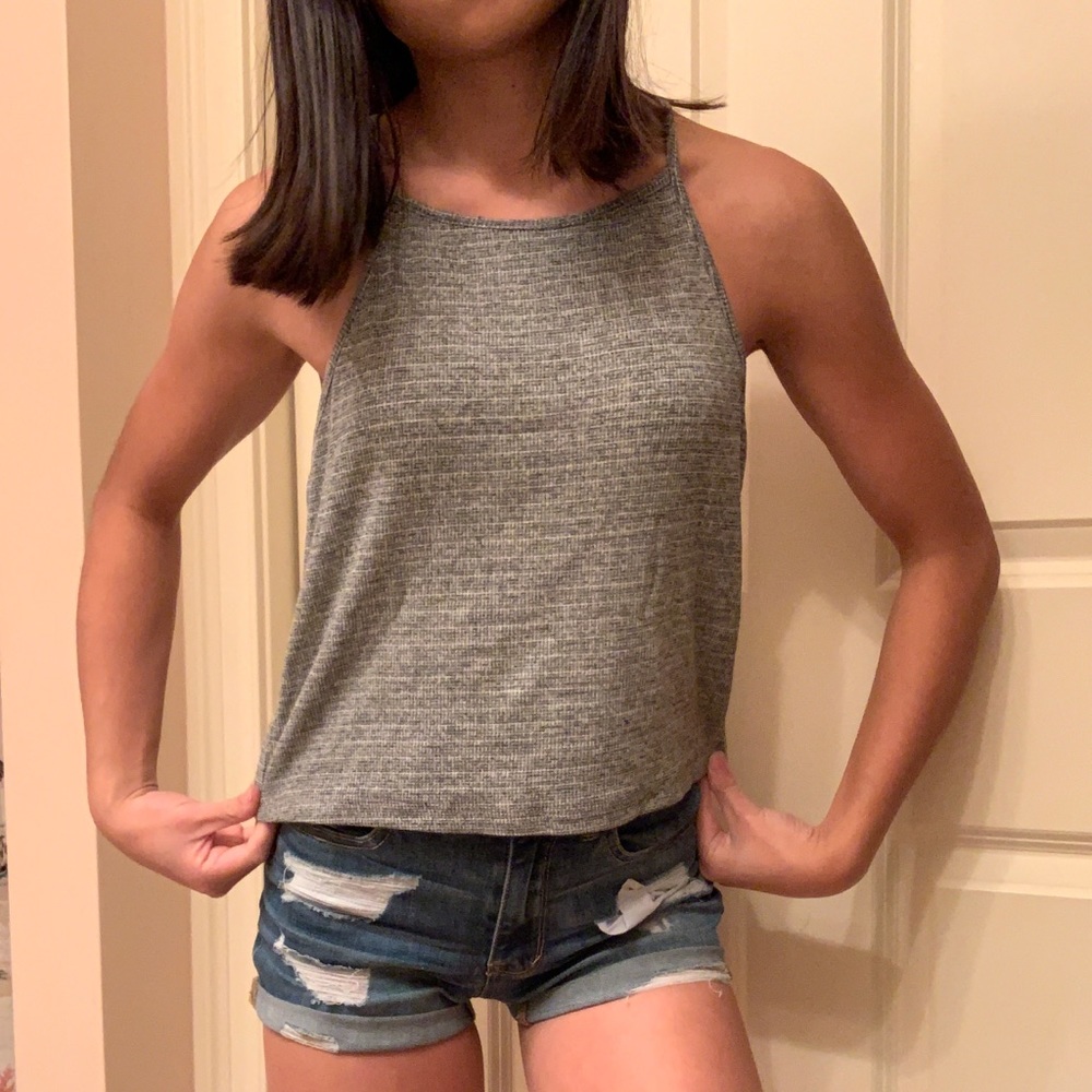 Knit Gray Tank